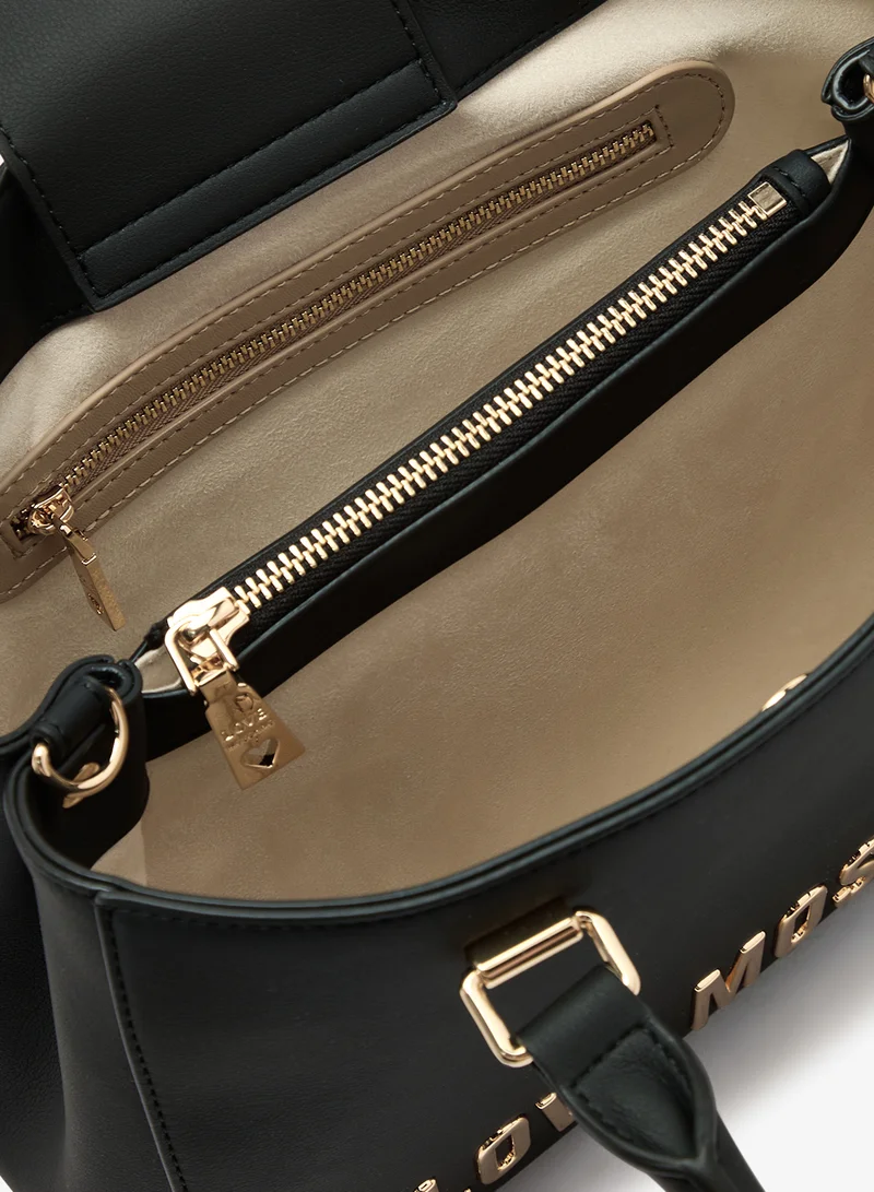 Love Moschino  Bold Love GRS PU Satchel for Women | Best Price UAE